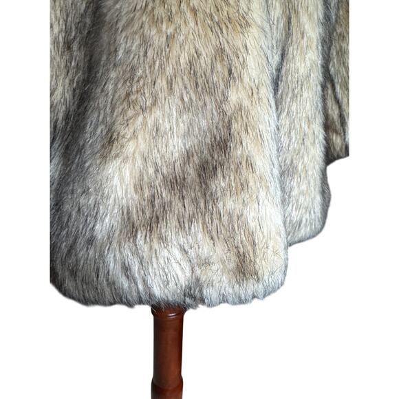 MINKPINK Faux Fur Coat | Medium | Leopard Lining | Hook Closure - Picture 8 of 11
